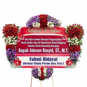 Bunga Papan Selamat & Sukses | Congratulations Malang