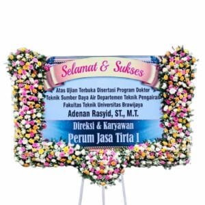 Bunga Papan Selamat & Sukses | Congratulations Malang