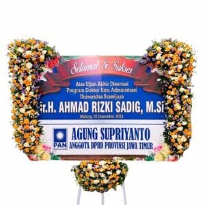Bunga Papan Selamat & Sukses | Congratulations Malang