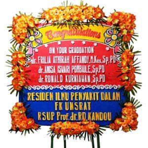Bunga Papan Congratulations | Selamat & Sukses Manado