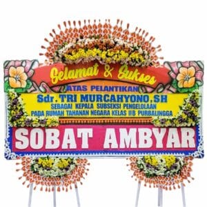 bunga papan selamat semarang