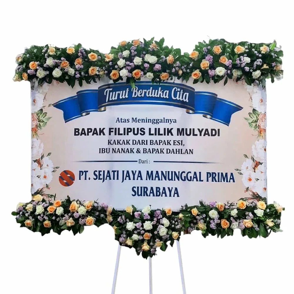 bunga papan duka cita bali