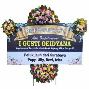 bunga papan duka cita bali