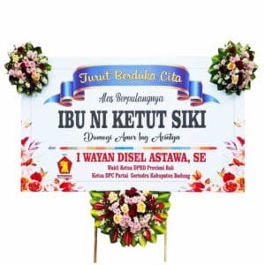 bunga papan duka cita bali