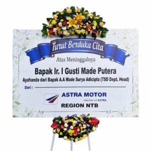 bunga papan duka cita bali