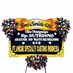 bunga papan duka cita malang