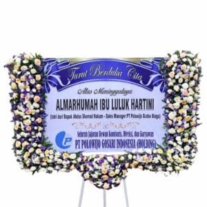 bunga papan duka cita malang