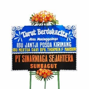 Bunga Papan Duka Cita Manado