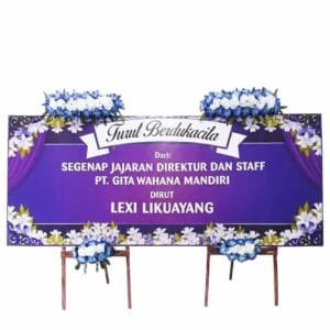 Bunga Papan Duka Cita Manado