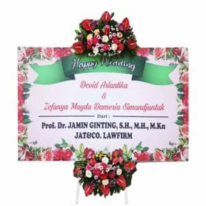 bunga papan wedding bali | pernikahan bali