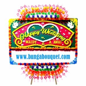 Bunga Papan Wedding | Pernikahan Makassar
