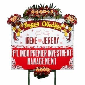 Bunga Papan Wedding | Pernikahan Manado