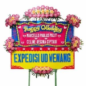 Bunga Papan Wedding | Pernikahan Manado