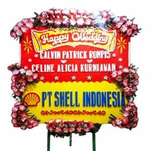 Bunga Papan Wedding | Pernikahan Manado