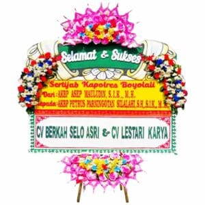 bunga papan selamat solo