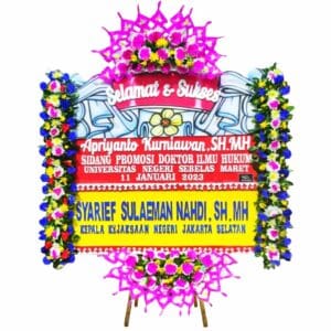 bunga papan selamat solo