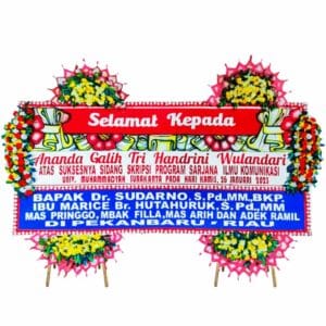 bunga papan selamat solo