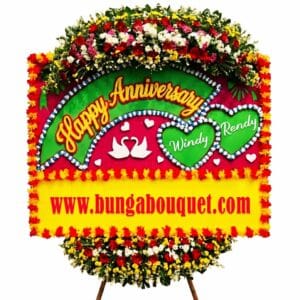 bunga papan anniversary, ulang tahun