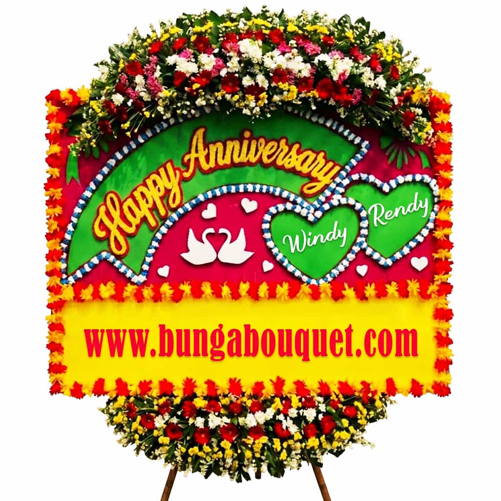 bunga papan anniversary, ulang tahun