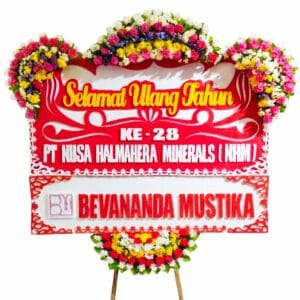 bunga papan anniversary, ulang tahun