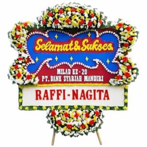 bunga papan congratulations