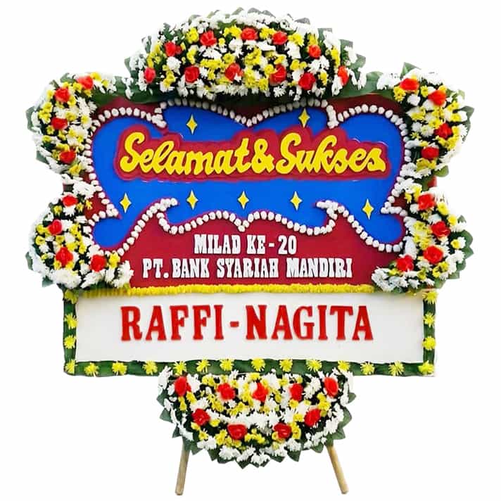 bunga papan congratulations