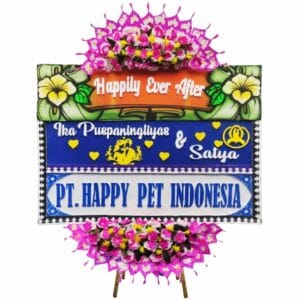 bunga papan pernikahan solo