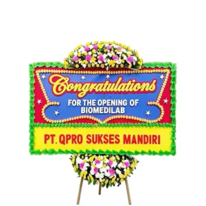 Bunga Papan Selamat dan Sukses - Grand Opening Bandung