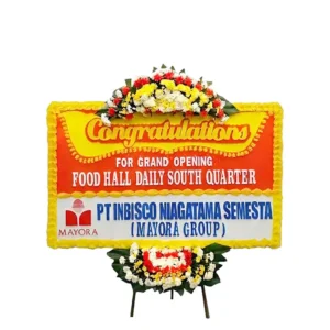 Bunga Papan Selamat dan Sukses - Grand Opening Bandung