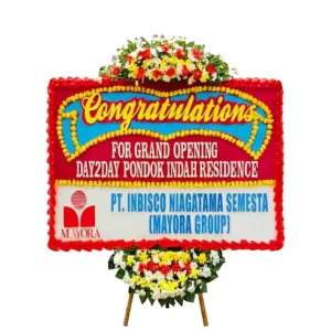 Bunga Papan Selamat dan Sukses - Grand Opening Bandung