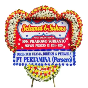 Bunga Papan Selamat dan Sukses - Pelantikan Bandung