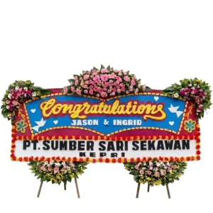 Bunga Papan Selamat dan Sukses Bandung