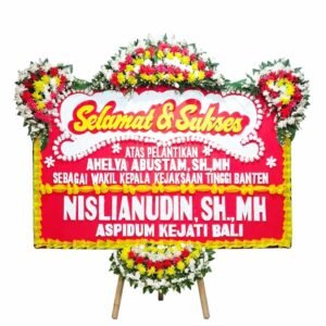 Bunga Papan Selamat & Sukses - Pelantikan Cilegon