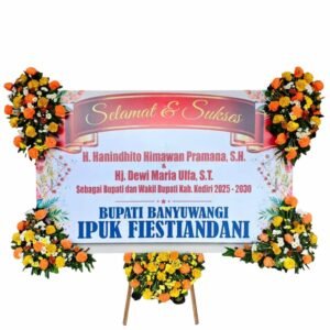 Bunga Papan Selamat & Sukses - Pelantikan Kediri