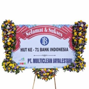 Bunga Papan Selamat & Sukses - HUT Kediri