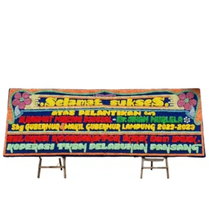 Bunga Papan Selamat & Sukses - Pelantikan Bandar Lampung