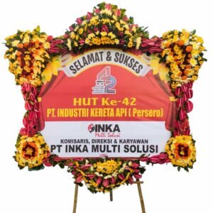 Bunga Papan Selamat & Sukses - HUT Madiun