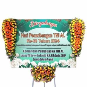 Bunga Papan Selamat & Sukses | Dirgahayu Malang