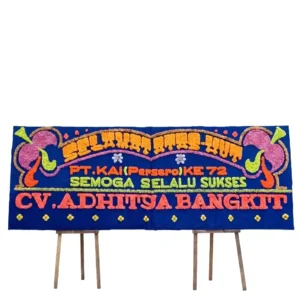 Bunga papan Selamat & Sukses - HUT Medan
