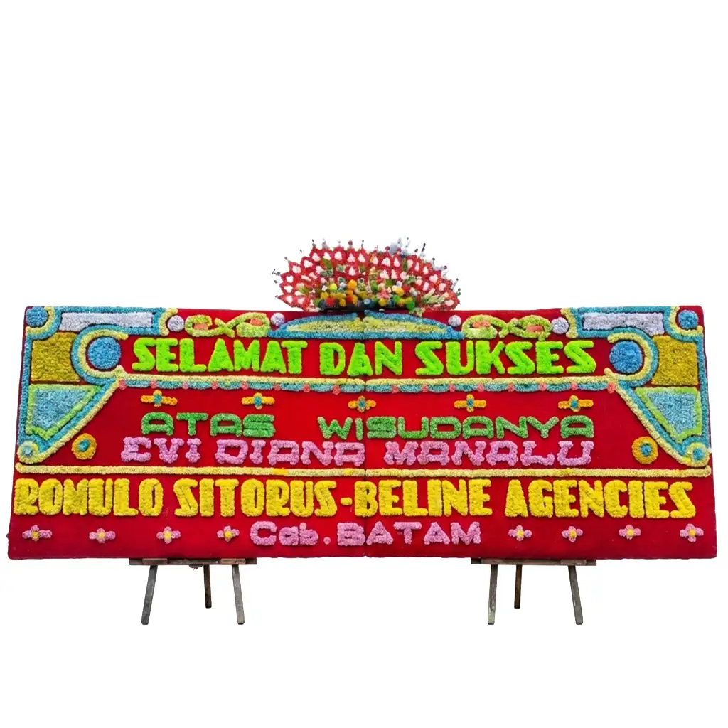 Bunga papan Selamat & Sukses Medan