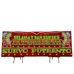 Bunga papan Selamat & Sukses Medan