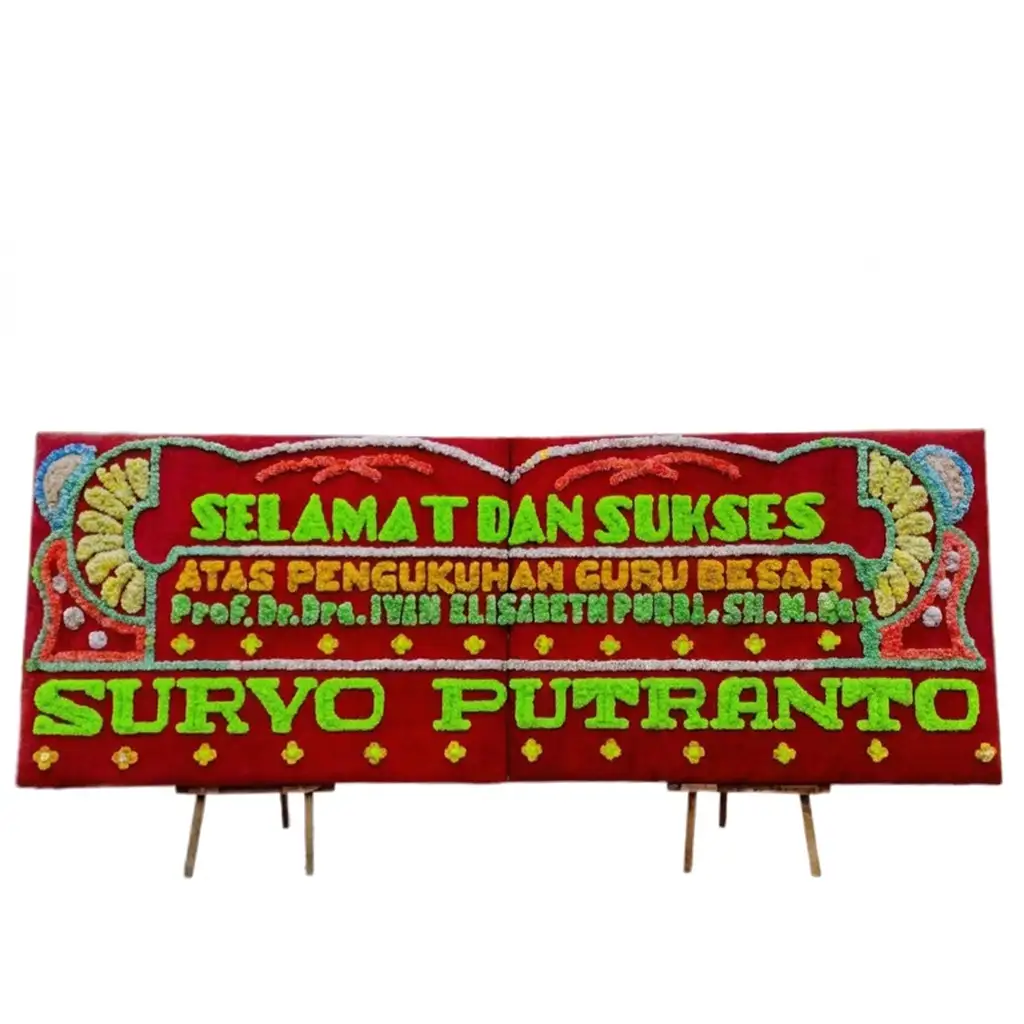 Bunga papan Selamat & Sukses Medan