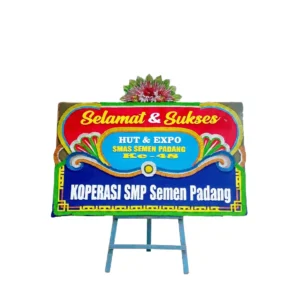 Bunga Papan Selamat & Sukses | Congratulations Padang