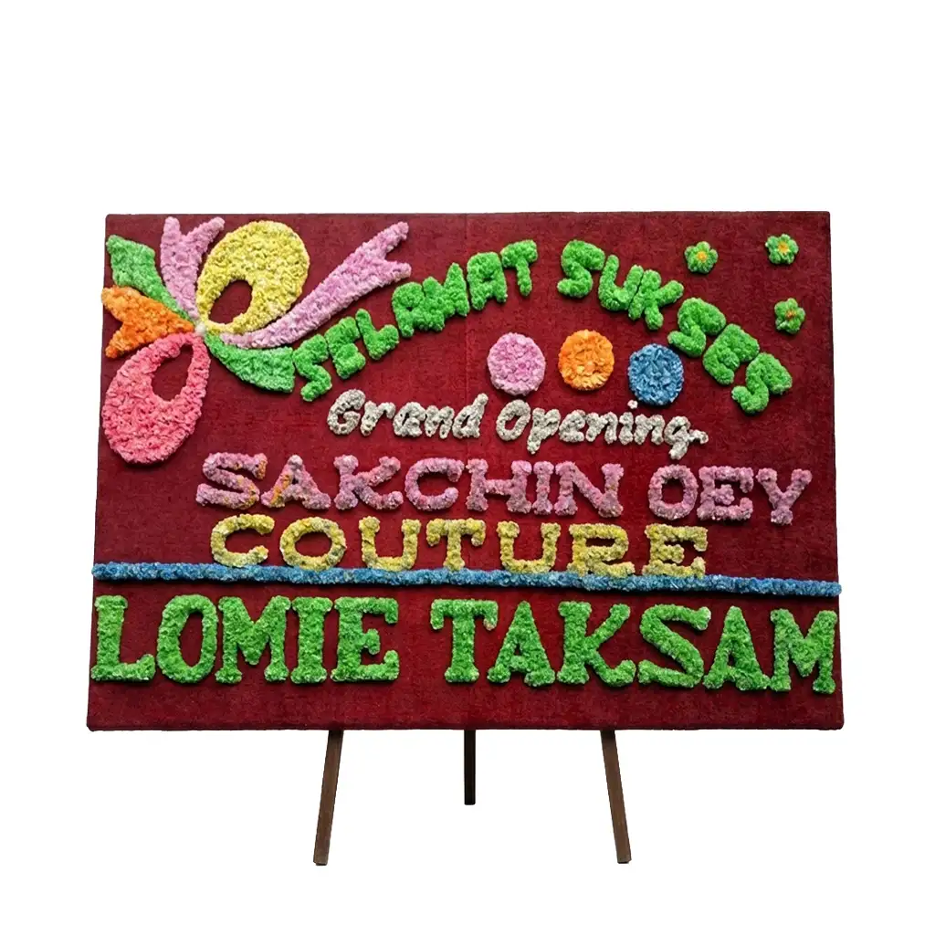 Bunga Papan Selamat & Sukses - Grand Opening Palembang