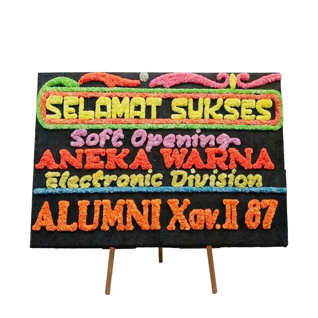 Bunga Papan Selamat & Sukses - Grand Opening Palembang
