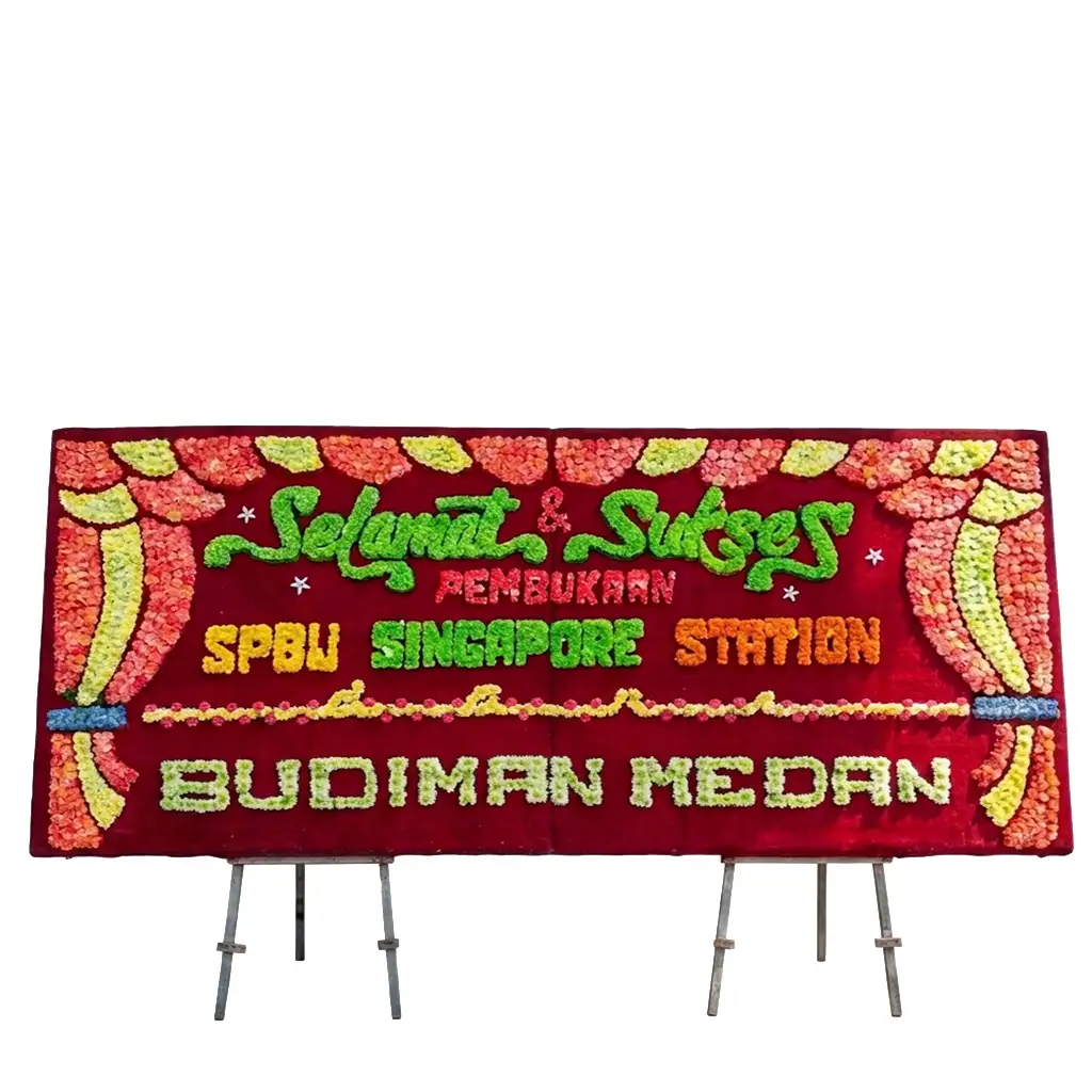 Bunga Papan Selamat & Sukses - Grand Opening Palembang