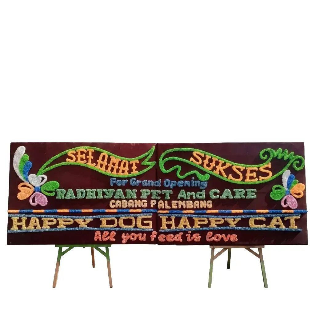 Bunga Papan Selamat & Sukses - Grand Opening Palembang