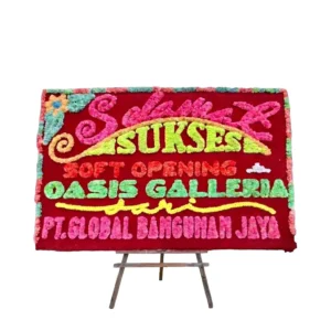 Bunga Papan Selamat & Sukses - Grand Opening Pekanbaru