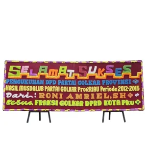 Bunga Papan Selamat & Sukses - Pengukahan Pekanbaru