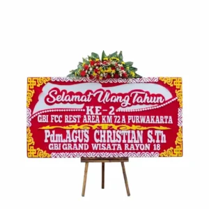 Bunga Papan Selamat Ulang Tahun | Congratulations Purwakarta